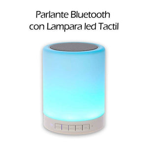 Lámpara RGB Táctil / Parlante Bluetooth